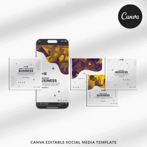 Binox | 90 Matching Canva Social Media Post Templates