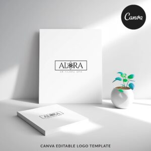 Alora - Canva Logo Template