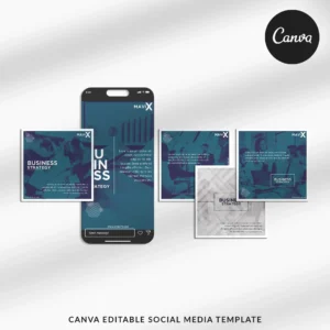 Mavix | 90 Matching Canva Social Media Post Templates