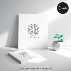 Monolito - Canva Logo Template
