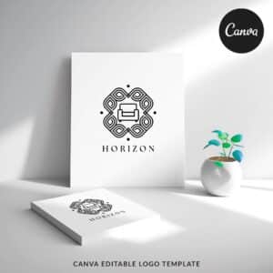 Horizon - Canva Logo Template