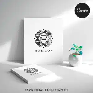 Horizon - Canva Logo Template