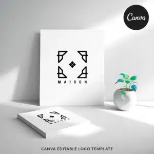 Maison - Canva Logo Template
