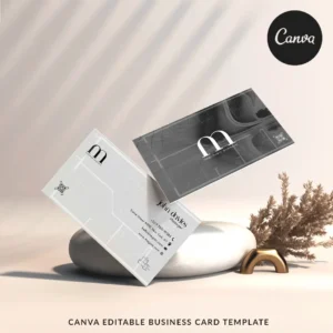 Magnificent - Canva Business Card Template