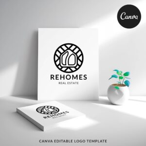 Rehomes - Canva Logo Template