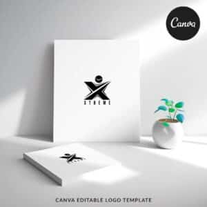 Xtreme - Canva Logo Template