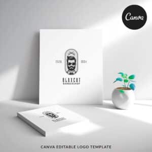Blaxcut - Canva Logo Template