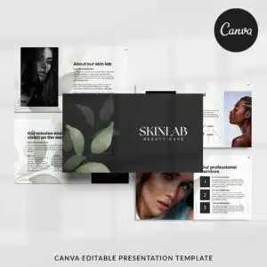 Skinlab - Canva Presentation Template