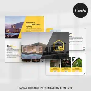 Houses - Canva Presentation Template