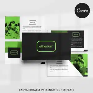 Etherium - Canva Presentation Template