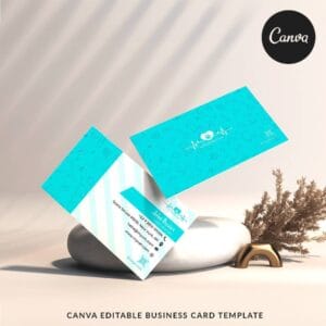 Vet - Canva Business Card Template