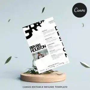 BH - Canva Resume Template