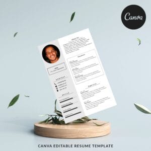 JD - Canva Resume Template