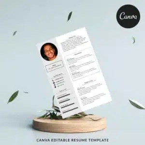 JD - Canva Resume Template