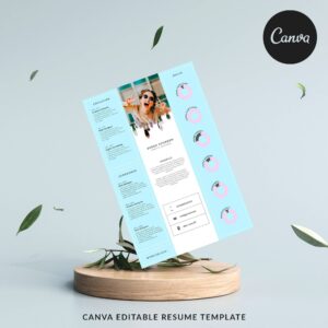 SJ - Canva Resume Template