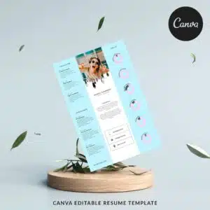 SJ - Canva Resume Template