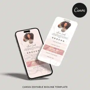 Anna Lando - Canva BioLink Instagram Template