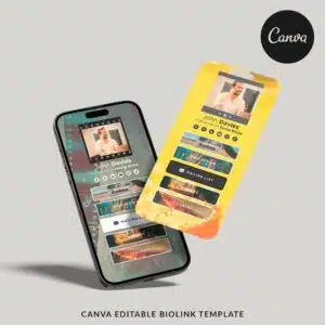 Editing - Canva BioLink Instagram Template