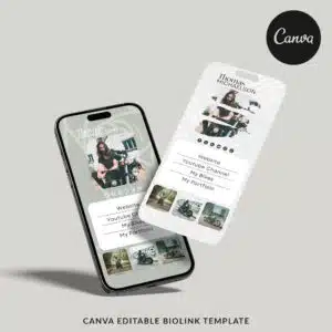 Motorbike - Canva BioLink Instagram Template