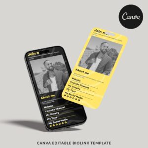 Join Me! - Canva BioLink Instagram Template
