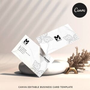 Mermaid - Canva Business Card Template