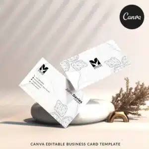 Mermaid - Canva Business Card Template