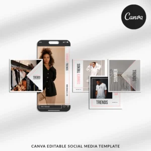 Trends | 80 Matching Canva Social Media Post Templates