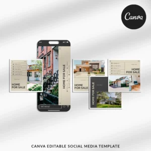 Homie | 85 Matching Canva Social Media Post Templates