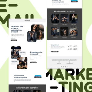 Gym | Canva E-mail Newsletter Template