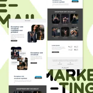 Gym | Canva E-mail Newsletter Template