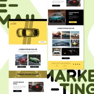 Dealership | Canva E-mail Newsletter Template