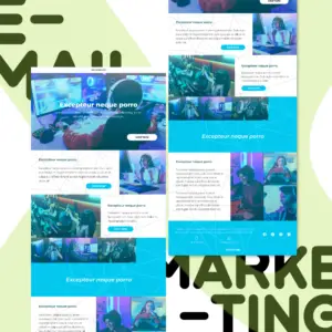Gamers | Canva E-mail Newsletter Template