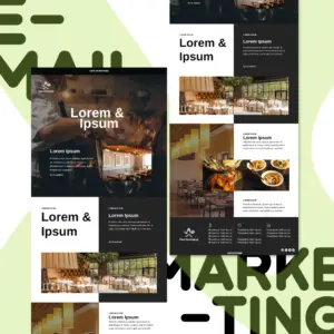 Restaurant | Canva E-mail Newsletter Template