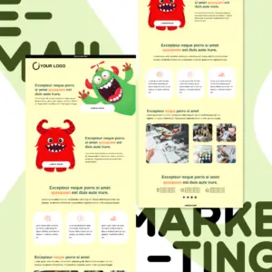 Marketing | Canva E-mail Newsletter Template