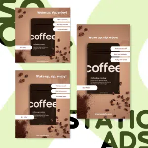 Coffee | Canva Social Static Template