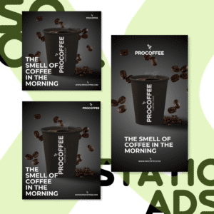 Coffee Shop | Canva Social Static Template