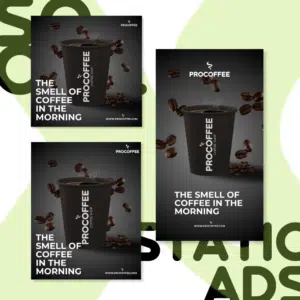 Coffee Shop | Canva Social Static Template