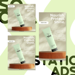 Cream tube | Canva Social Static Template