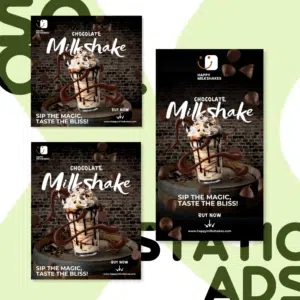 Milkshake | Canva Social Static Template