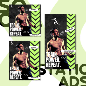 Fitness | Canva Social Static Template
