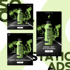 Energy Brand | Canva Social Static Template