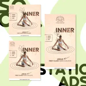 Yoga | Canva Social Static Template